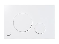Кнопка управления для систем инсталляции (Белая), Alcaplast (M670)
