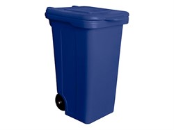 Контейнер для мусора пластик. 120л (синий) (БЗПИ) (830113)