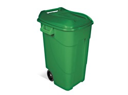 Контейнер для мусора пластик. 120л, зелёный TAYG (424007)