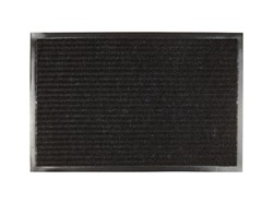 Коврик придверный влаговпитывающий, ребристый Tuff, 40 х 60 см, черный, ТМ Blabar (размер 40 х 60 см) (92130)