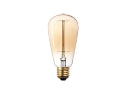 Лампа накаливания декор. RETRO GOLD ST64 60 Вт E27 220-240В JAZZWAY (5010017)