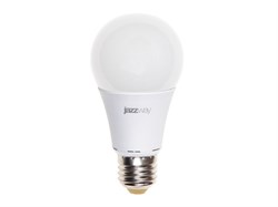 Лампа светодиодная A60 СТАНДАРТ 11 Вт ECO 160-260В E27 3000К JAZZWAY (75 Вт аналог лампы накал., 880Лм, теплый белый свет) (1033208)