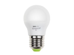Лампа светодиодная G45 ШАР 5 Вт ECO E27 3000К JAZZWAY (40 Вт аналог лампы накал., 400Лм, теплый белый свет) (1036957A)