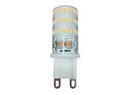 Лампа светодиодная JCD 5 Вт POWER 160-260В G9 2700К JAZZWAY (25 Вт аналог лампы накал., 300Лм, теплый белый свет) (1032102A)