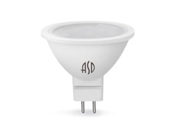 Лампа светодиодная JCDR 3 Вт 160-260В GU5.3 4000К ASD (30 Вт аналог лампы накал., 270Лм, нейтральный белый свет) (4690612001418)