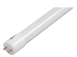 Лампа светодиодная T8-600 Nano 10 Вт 160-260В G13 6500К JAZZWAY (20 Вт аналог лампы накал., 800Лм, холодный белый свет) (5003057)