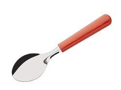 Ложка столовая, серия PARATY, коралловая оранжевая, DI SOLLE (Длина: 185 мм, толщина: 0,8 мм. Прочная пластиковая ручка.) (01.0301.00.43.000)