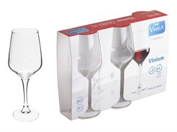 Набор бокалов для вина, 3 шт., 420 мл, 225х85.5 мм, серия Vinium, VINTIA (V054640) (V054640)