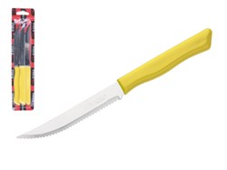 Набор ножей для стейка, 3шт., серия PARATY,  желтые, DI SOLLE (Длина: 218 мм, длина лезвия: 110 мм, толщина: 0,8 мм. Прочная пластиковая ручка.) (01.0101.18.14.000)