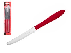 Набор ножей столовых, 3шт., серия PRISMA, красные, DI SOLLE (Длина: 210 мм, длина лезвия: 104 мм, толщина: 0,8 мм. Прочная пластиковая ручка.) (35.0106.18.16.000)