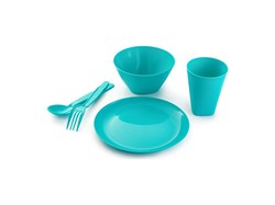 - Набор посуды для детей, бирюза, BEROSSI (Изделие из пластмассы.) (ИК29337000)