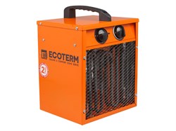 Нагреватель воздуха электр. Ecoterm EHC-03/1C (кубик, 3 кВт, 220 В, термостат, 2 года гарантии) (EHC-03/1C)