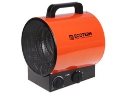 Нагреватель воздуха электр. Ecoterm EHR-03/1E (пушка, 3 кВт, 220 В, термостат) (EHR-03/1E) [EHR03/1E]