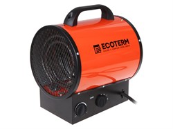 Нагреватель воздуха электр. Ecoterm EHR-05/3E (пушка, 5 кВт, 380 В, термостат) (EHR-05/3E) [EHR05/3E]