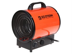Нагреватель воздуха электр. Ecoterm EHR-09/3E (пушка, 9 кВт, 380 В, термостат) (EHR-09/3E) [EHR09/3E]