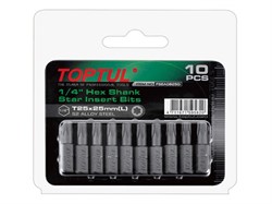 Насадка_TORX_T1525_14_10шт_блистер_TOPTUL_FSEA0815G_FSEA0815G