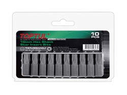 Насадка_TORX_T45_30мм_10шт_блистер_TOPTUL_FSEA1245G_FSEA1245G