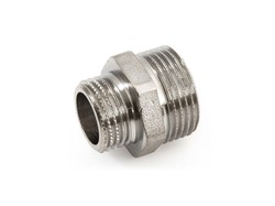 Ниппель_ред._нар.нар._1x12_ХРОМ_General_Fittings_260003C100400H