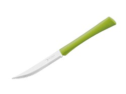 Нож для стейка, серия INOVA D+, зеленый, DI SOLLE (Длина: 224 мм, длина лезвия: 108 мм, толщина: 0,8 мм. Прочная пластиковая ручка.) (38.0101.00.07.000)