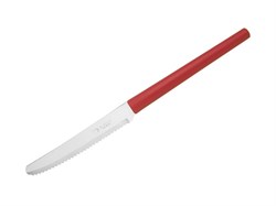 Нож столовый, серия MILLENIUN, красный, DI SOLLE (Длина: 213 мм, длина лезвия: 101 мм, толщина: 0,8 мм. Прочная пластиковая ручка.) (14.0106.00.16.000)