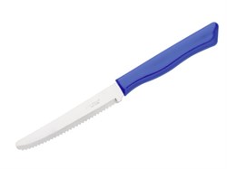Нож столовый, серия PARATY, голубой сан марино, DI SOLLE (Длина: 200 мм, длина лезвия: 103 мм, толщина: 0,8 мм. Прочная пластиковая ручка.) (01.0106.00.44.000)