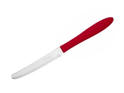 Нож столовый, серия PRISMA, красный, DI SOLLE (Длина: 210 мм, длина лезвия: 104 мм, толщина: 0,8 мм. Прочная пластиковая ручка.) (35.0106.00.16.000)