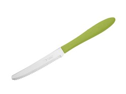 Нож столовый, серия PRISMA, зеленый, DI SOLLE (Длина: 210 мм, длина лезвия: 104 мм, толщина: 0,8 мм. Прочная пластиковая ручка.) (35.0106.00.07.000)