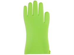 Перчатка универсальная силиконовая 30,8 х 15, зеленая, PERFECTO LINEA (Супер цена! Прочная, термостойкая, легко моется.) (21-901016)