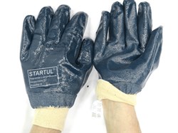 Перчатки нитриловые полн. покр. (трикотажн. манжет) размер №10 STARTUL (ST7170) (ST7170)
