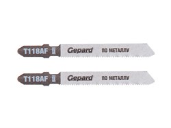 Пилка лобз.по металлу  T118AF (2шт.) GEPARD (GP0615-18) (GP0615-18)