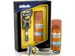 Подарочный набор Станок Fusion Proshield + гель для бритья Hydra gel Gillette (7702018450350)