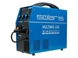 Полуавтомат сварочный Solaris MULTIMIG-245 (MIG/MMA/TIG) (220В; евроразъем; горелка 3м; смена полярности) (MULTIMIG-245) [MULTIMIG245]