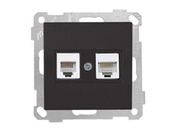 Розетка_телефонная__компьютерная_RJ12Cat5e,_скрытая,_без_рамки_черная,_DARIA,_MUTLUSAN_Cat3_RJ_12___4pin__RJ_45_8pin_2100_139_0184