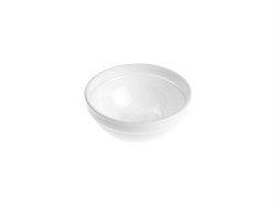 Салатник стеклокерамический, 127 мм, круглый, серия Бильбао, белый, PERFECTO LINEA (15-512710)