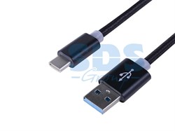 Шнур_USB_3.1_type_C_maleUSB_2.0_male_в_тканевой_оплетке_1_м_черный_REXANT_181884