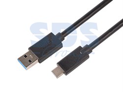 Шнур_USB_3.1_type_C_maleUSB_3.0_male_1_м_REXANT_181880