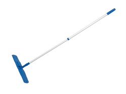 Швабра для пола, синяя, PERFECTO LINEA (Телескопическая рукоятка 67-120 см) (43-401200)