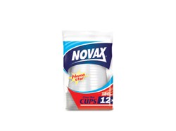 Стаканы для холодных и горячих напитков 180 мл 12 шт NV (NOVAX) (2095NV)