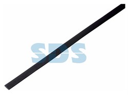 Термоусадочная трубка 5,0 / 2,5 мм, черная (упак. 50 шт. по 1 м) REXANT (20-5006) [205006]
