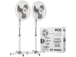 Вентилятор электрический напольный 35 Вт ECO EF-4040C (EF-4040C)