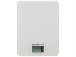 Весы кухонные ASK-265 NORMANN (5 кг; стекло 3 мм; дисплей 45х23 мм) (ASK-265)