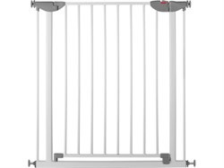 Ворота безопасности с индикатором бокировки Double-Lock ширина 74-80,7 см, металл, белый Reer (46730)