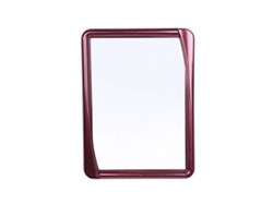 - Зеркало Versal (Версаль), рубиновый перламутр, BEROSSI (Изделие из пластмассы. Размер 649 х 484 мм) (АС17515001)