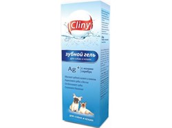 Зубной гель для собак и кошек 75 мл Cliny (4607092073507)