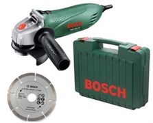 Bosch АКЦИЯ: Угловая шлифмашина PWS 720-115 + чемодан + алмазный диск в ПОДАРОК! 0603164021