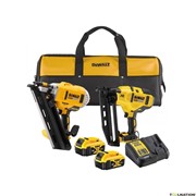 DeWalt DCK2046P2 Набор гвоздезабивных пистолетов в сумке: DCN660+DCN692 +2*5.0Ah