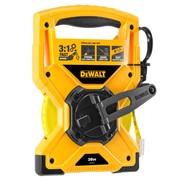 DeWalt DWHT34218-0 Лента измерительная из стекловолокна, 30 м х 13 мм (корпус из АБС-пластика)