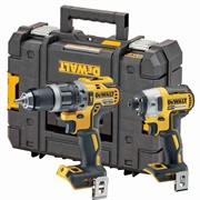 DeWalt DCK266NT SOLO Набор: шуруповёрт уд. DCD796 +гайковёрт DCF887 в ТSTAK II (18V, 70/205 Нм)