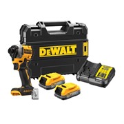 DeWalt DCF850E2T Гайковёрт аккум. в чем. (18V, 2*1.7Ah, 1/4" 206 Нм, 3 скор. BL-motor)