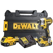 DeWalt DCF887P2 Гайковерт аккум. в чемодане (18V, 2*5.0Ah, 1/4", 205 Нм, 3 скор)